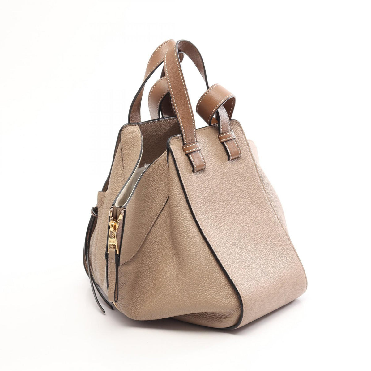 LOEWE Hammock Small 2-Way Bag Beige