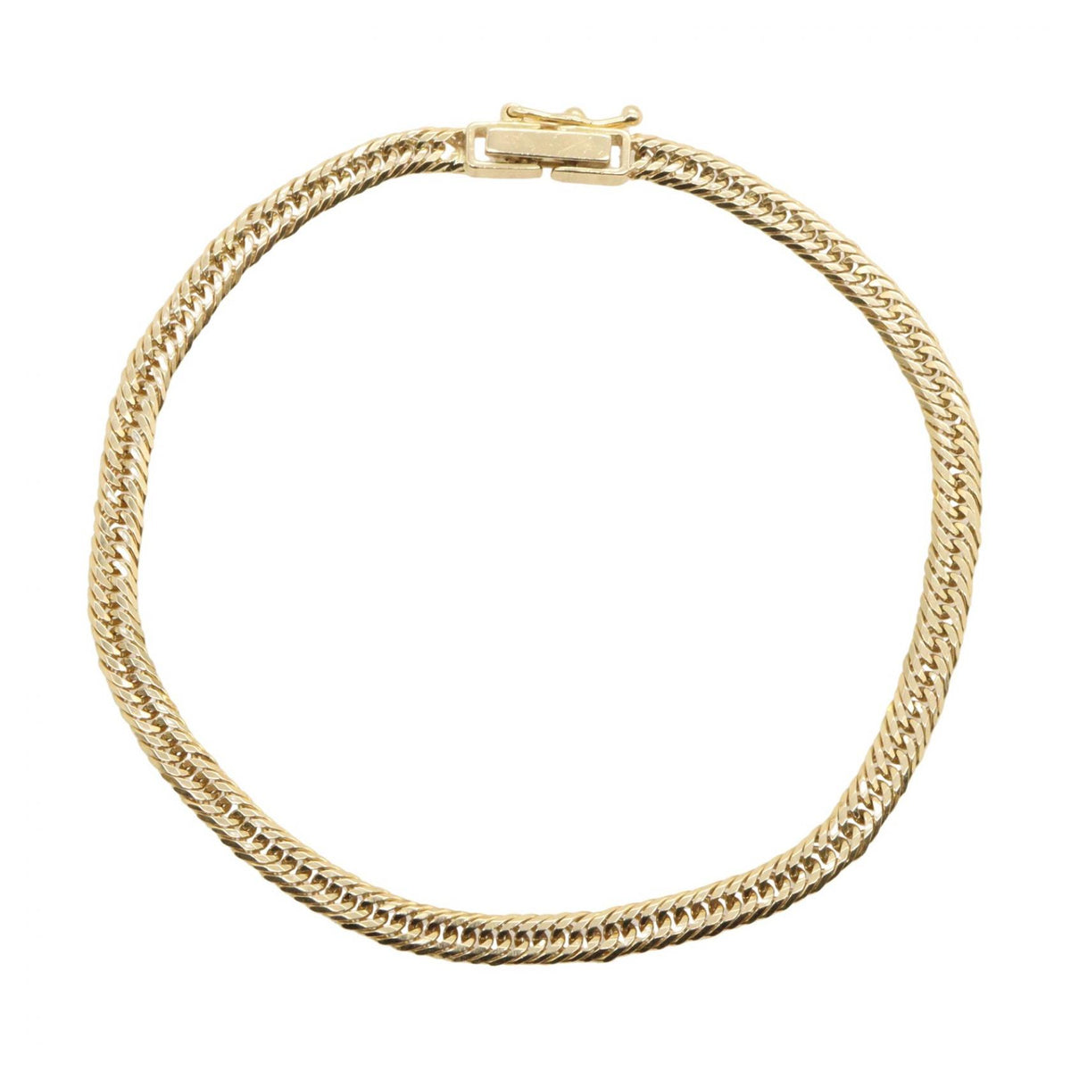 JEWELRY K18 Yellow Gold 8-Sided T Kihei Bracelet