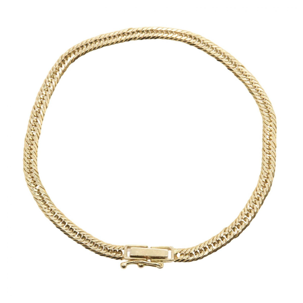 JEWELRY K18 Yellow Gold 8-Sided T Kihei Bracelet