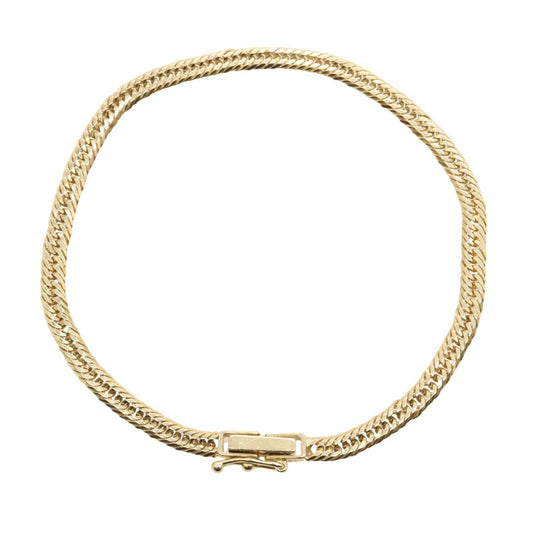 JEWELRY K18 Yellow Gold 8-Sided T Kihei Bracelet