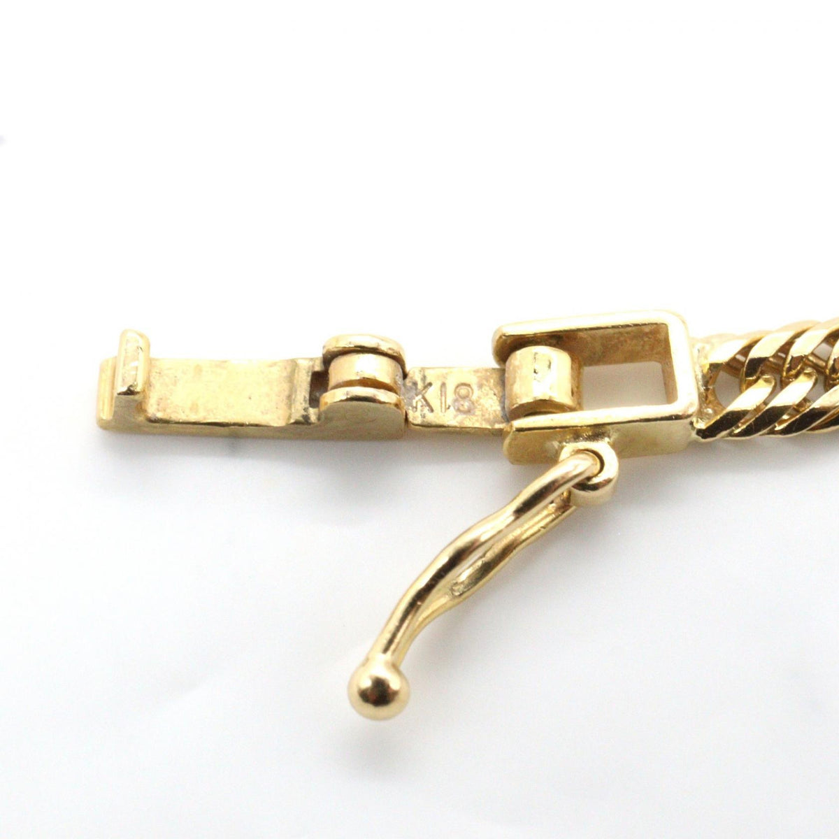 JEWELRY K18 Yellow Gold 8-Sided T Kihei Bracelet