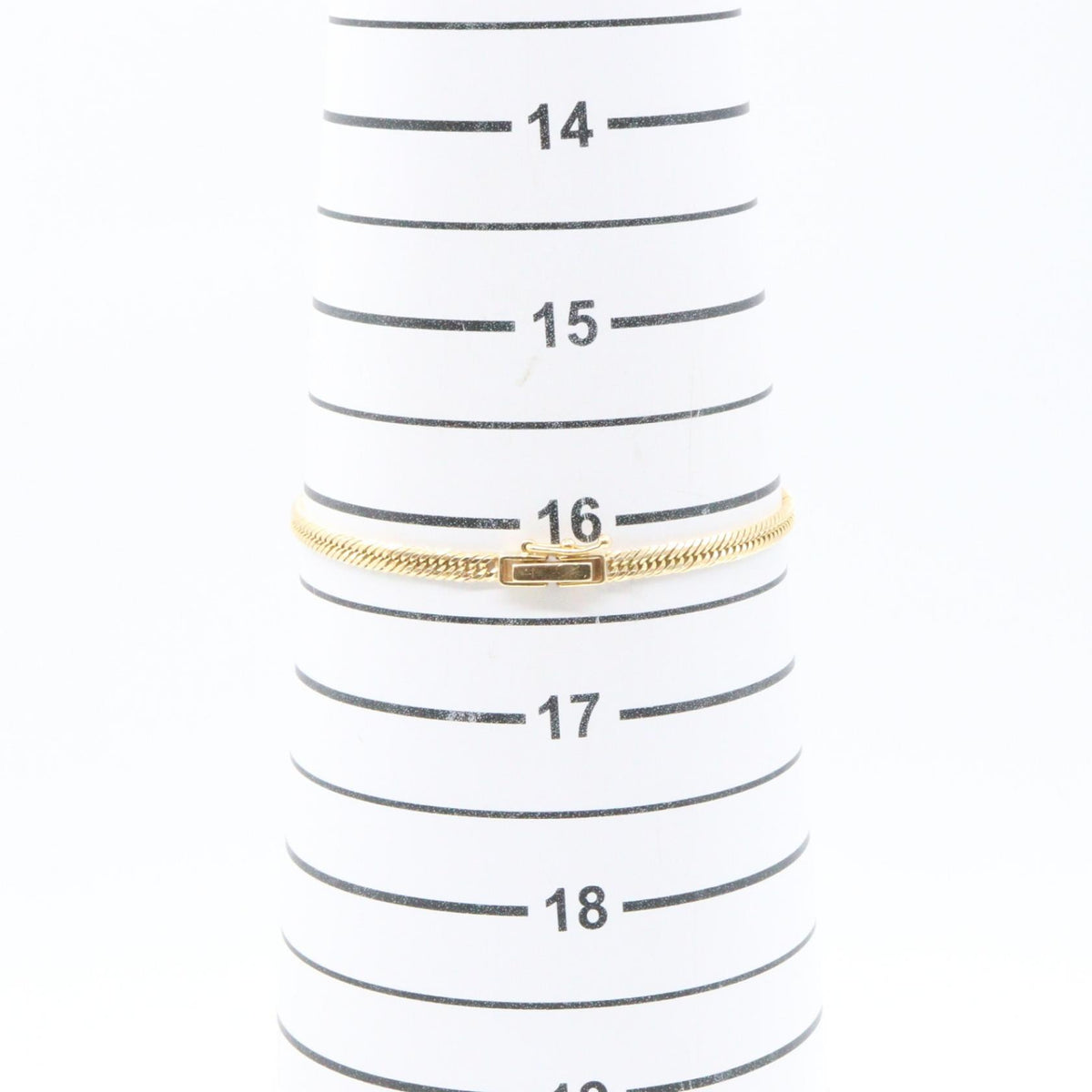JEWELRY K18 Yellow Gold 8-Sided T Kihei Bracelet