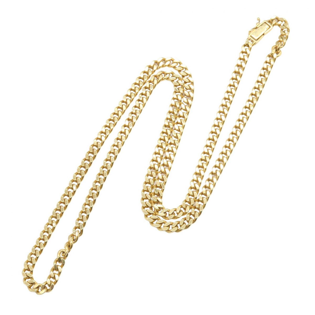 JEWELRY K18 Yellow Gold 2-Sided S Kihei Necklace