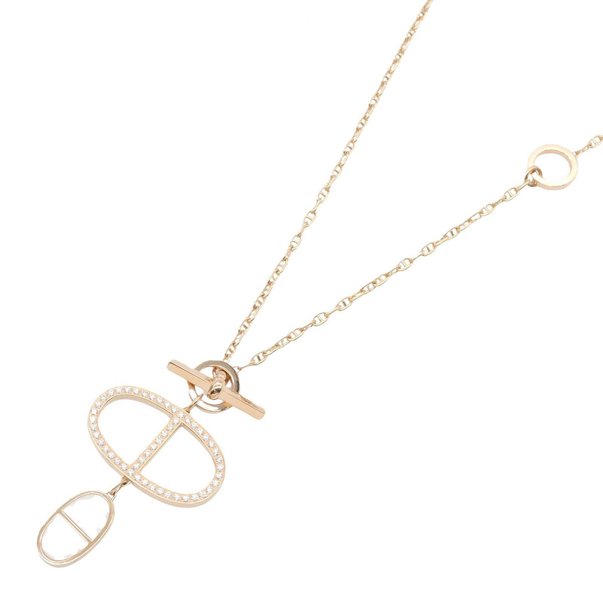 HERMES Chaine d'Ancre Ceramic Necklace