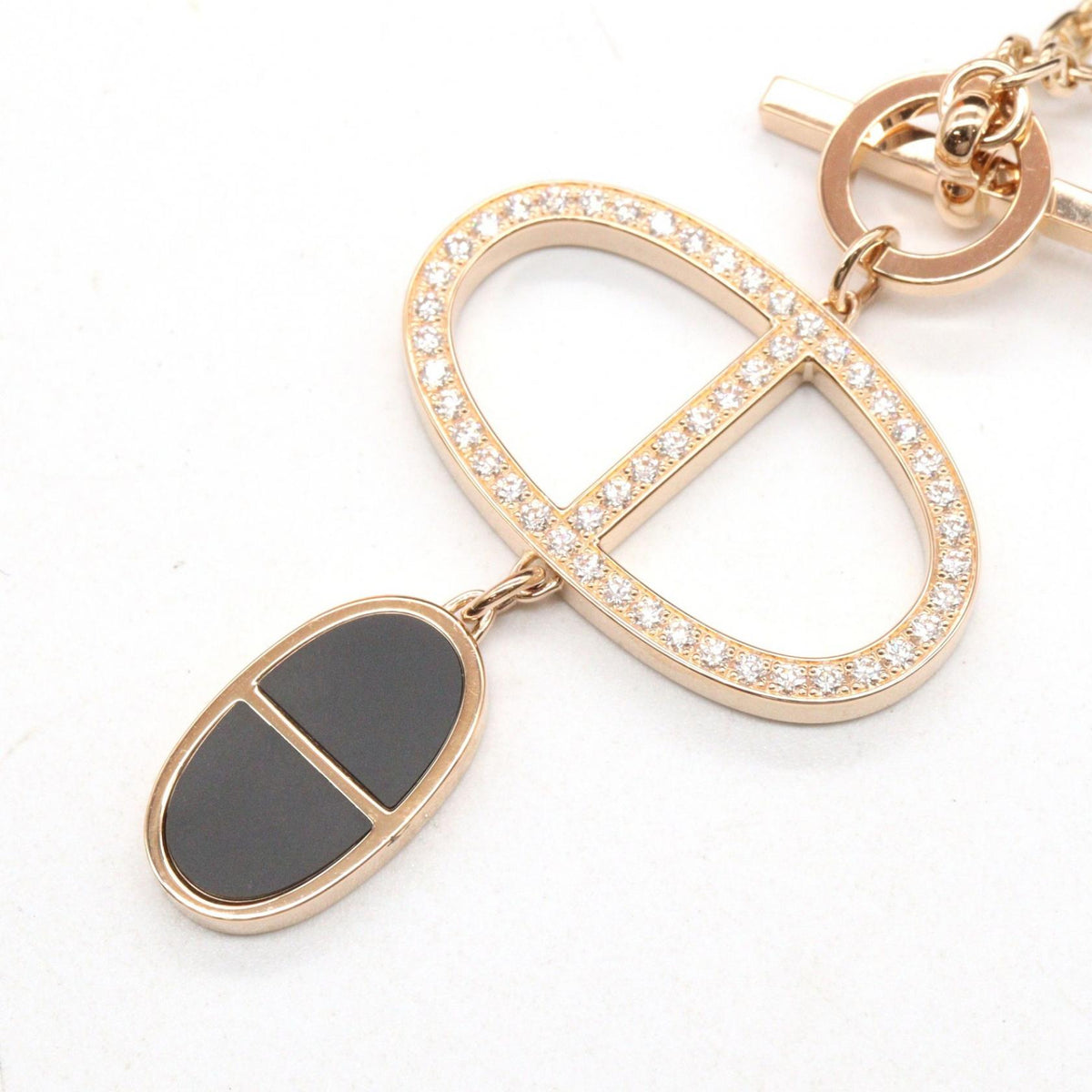 HERMES Chaine d'Ancre Ceramic Necklace