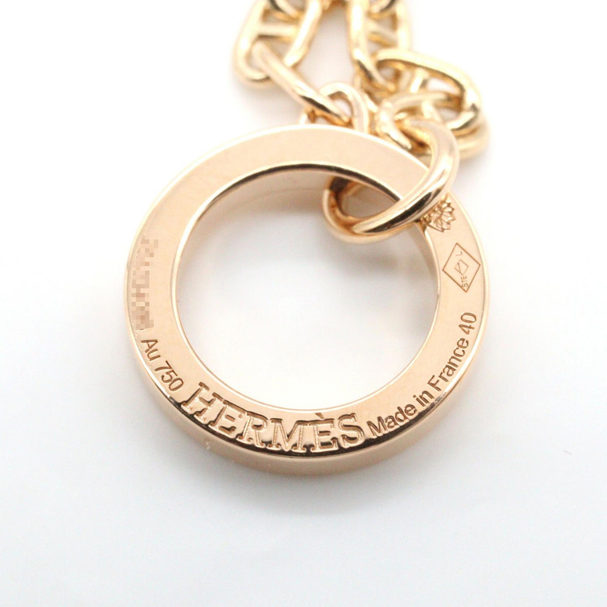 HERMES Chaine d'Ancre Ceramic Necklace