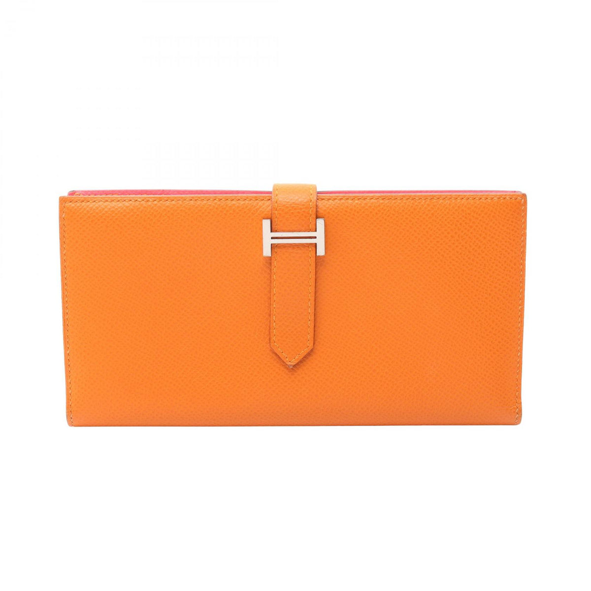 HERMES Béarn Soufflet Verso Epsom Wallet