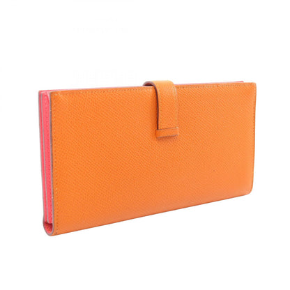 HERMES Béarn Soufflet Verso Epsom Wallet