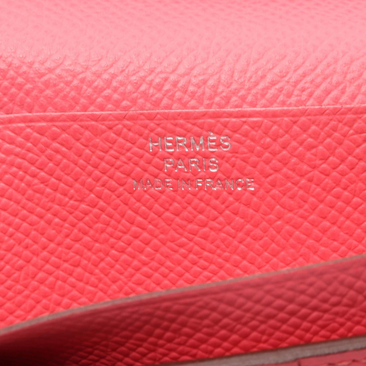 HERMES Béarn Soufflet Verso Epsom Wallet