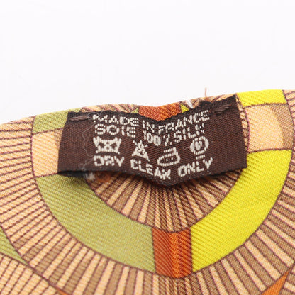 HERMES Twilly Eperon d'Or Silk Scarf