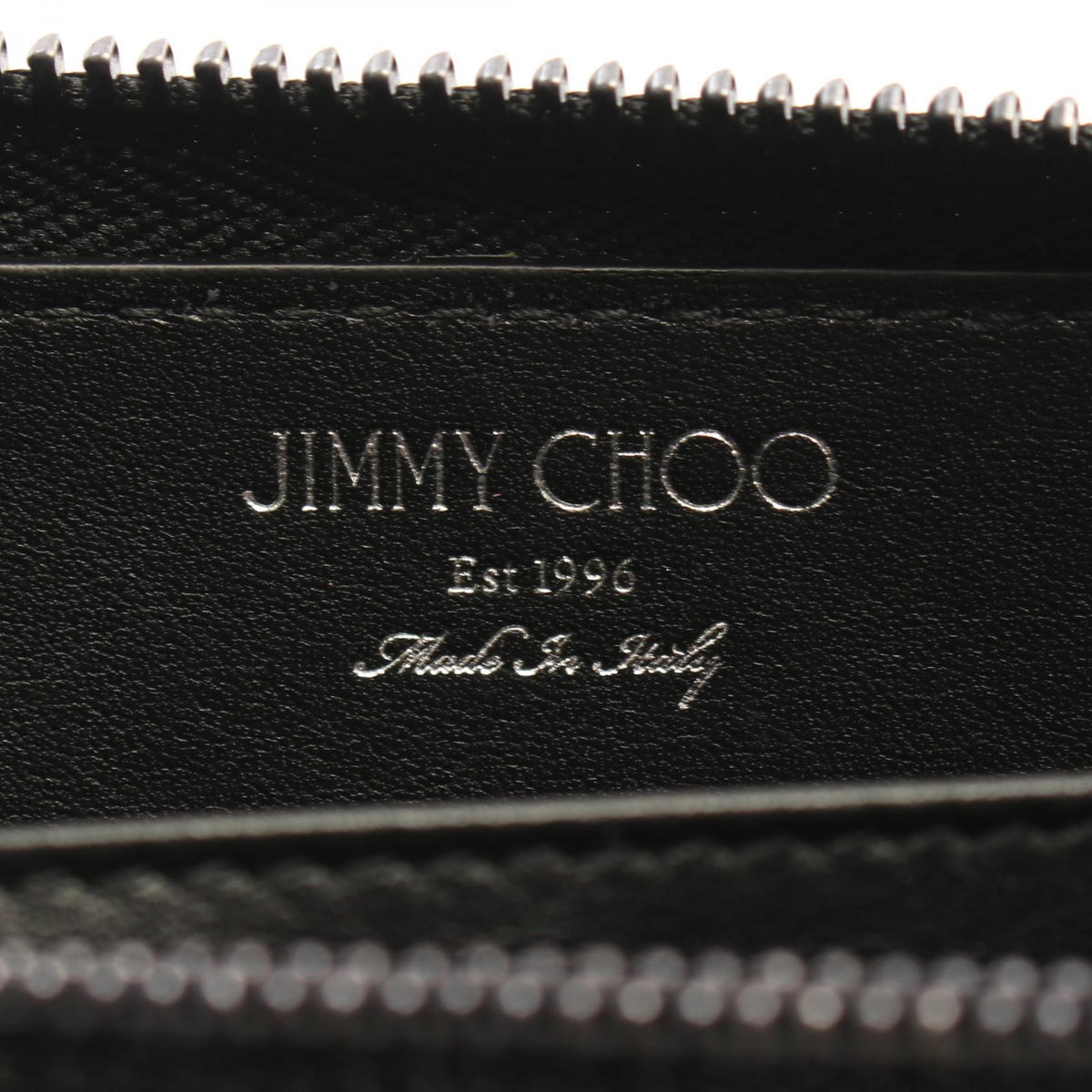 JIMMY CHOO CARNABY Blue Star Patent Wallet