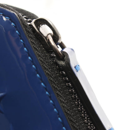 JIMMY CHOO CARNABY Blue Star Patent Wallet