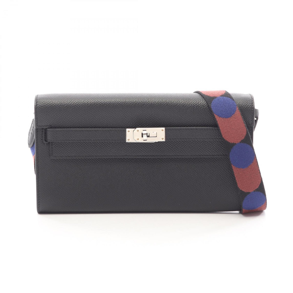 HERMES Kelly To Go Veau Epsom Bag Black