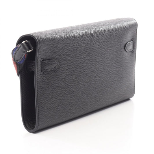 HERMES Kelly To Go Veau Epsom Bag Black