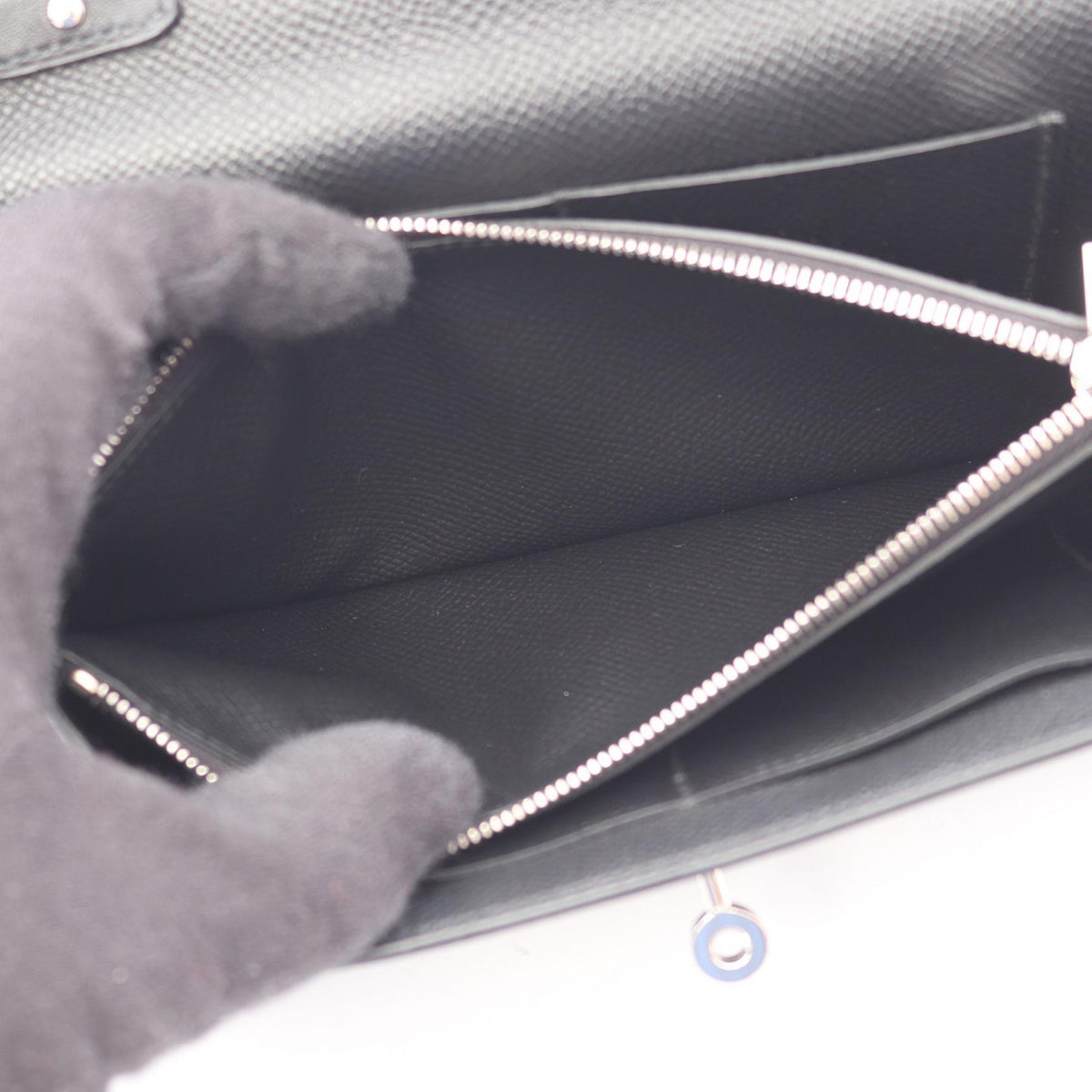 HERMES Kelly To Go Veau Epsom Bag Black