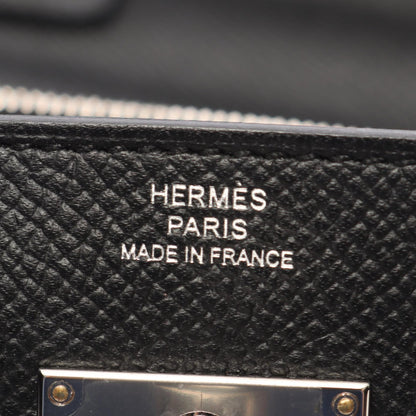 HERMES Kelly To Go Veau Epsom Bag Black