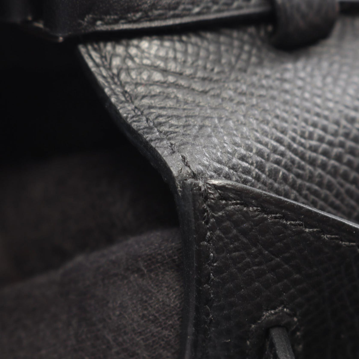 HERMES Kelly To Go Veau Epsom Bag Black