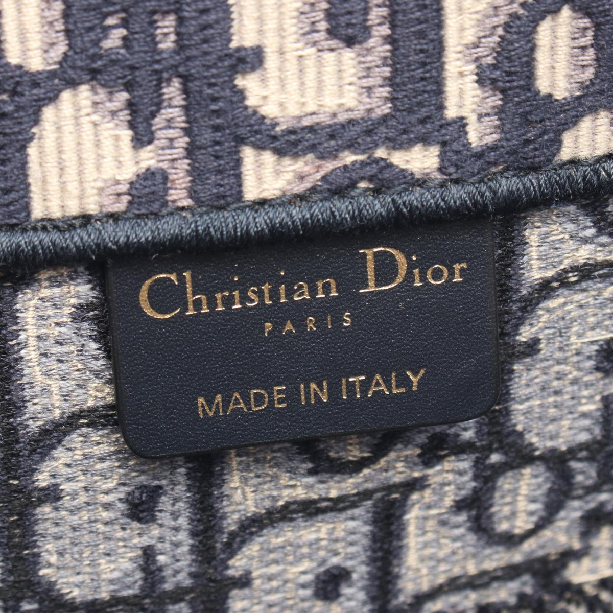 Dior BOOK TOTE Medium Canvas Tote Bag