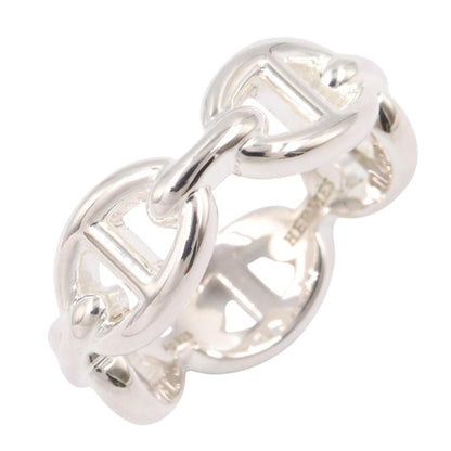 HERMES Enchainee PM Silver 925 Ring Size JP 11.5