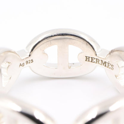 HERMES Enchainee PM Silver 925 Ring Size JP 11.5