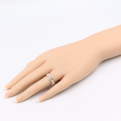 HERMES Enchainee PM Silver 925 Ring Size JP 11.5