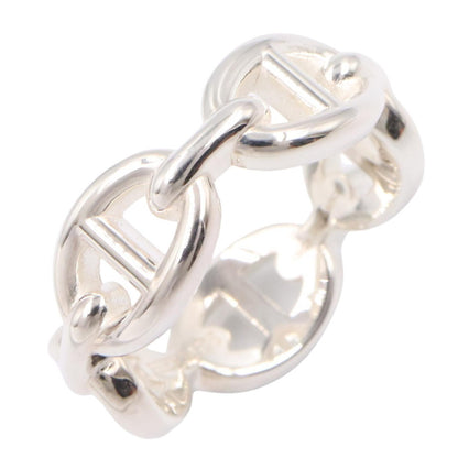 HERMES Chaine d'Ancre Enchainee PM 925 Ring Size JP 11.5