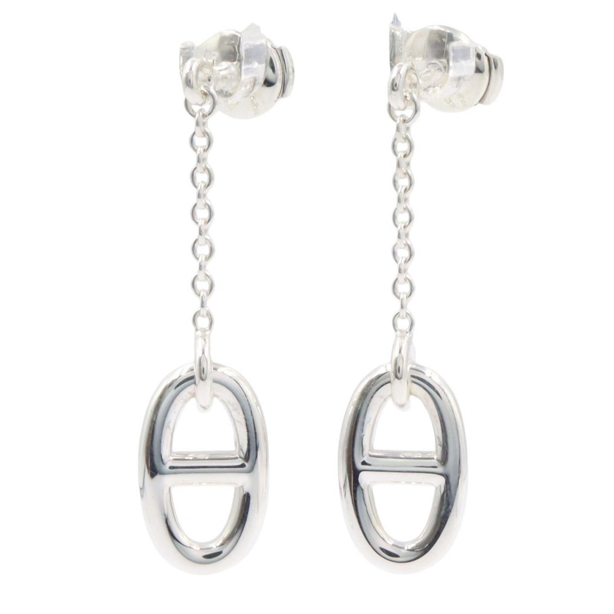 HERMES Farandole Silver 925 Earrings