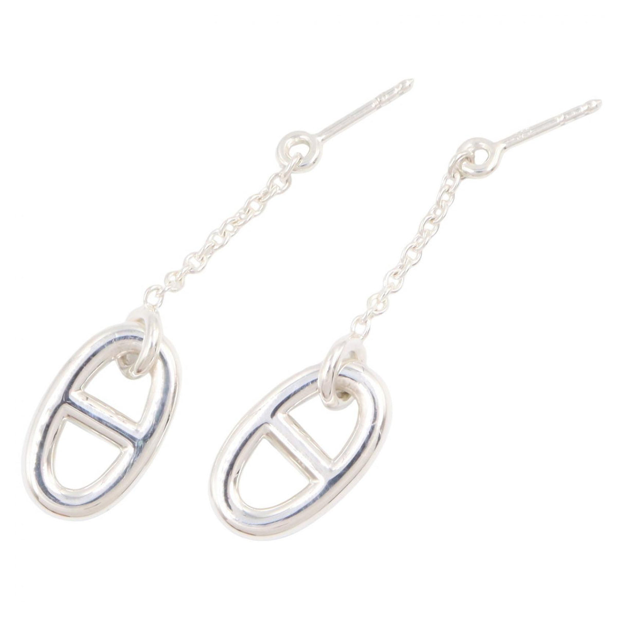 HERMES Farandole Silver 925 Earrings