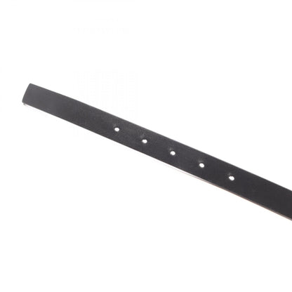 Dior CD Logo Buckle Leather Belt Black Size 75