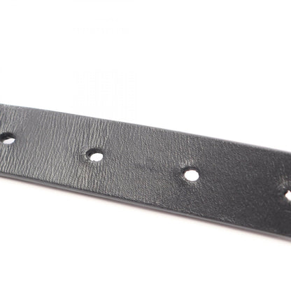 Dior CD Logo Buckle Leather Belt Black Size 75