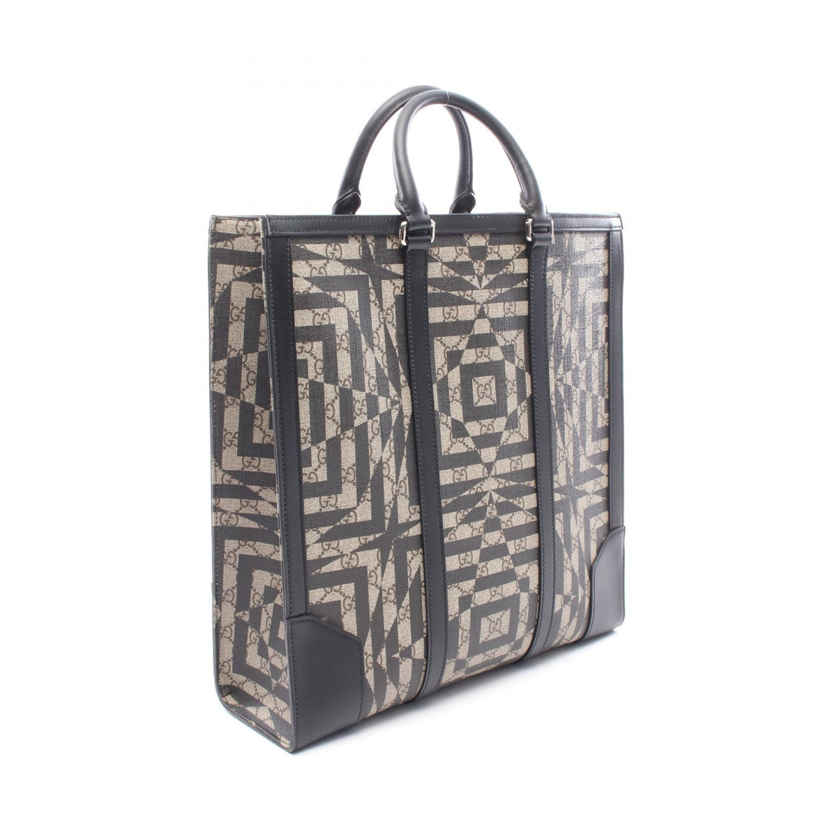 GUCCI GG Kaleido 2-Way Tote Bag Beige