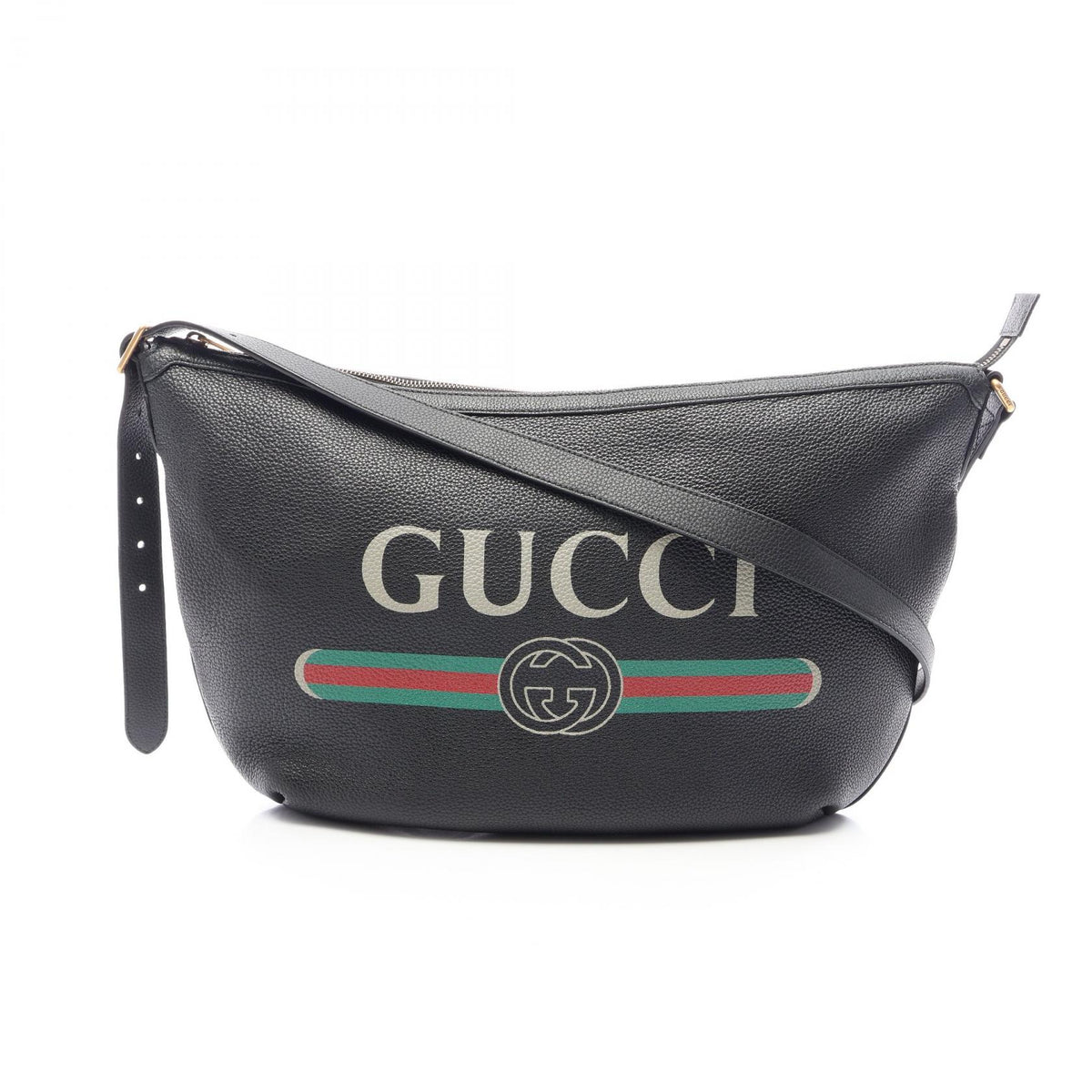 GUCCI Half Moon Hobo Vintage Shoulder Bag