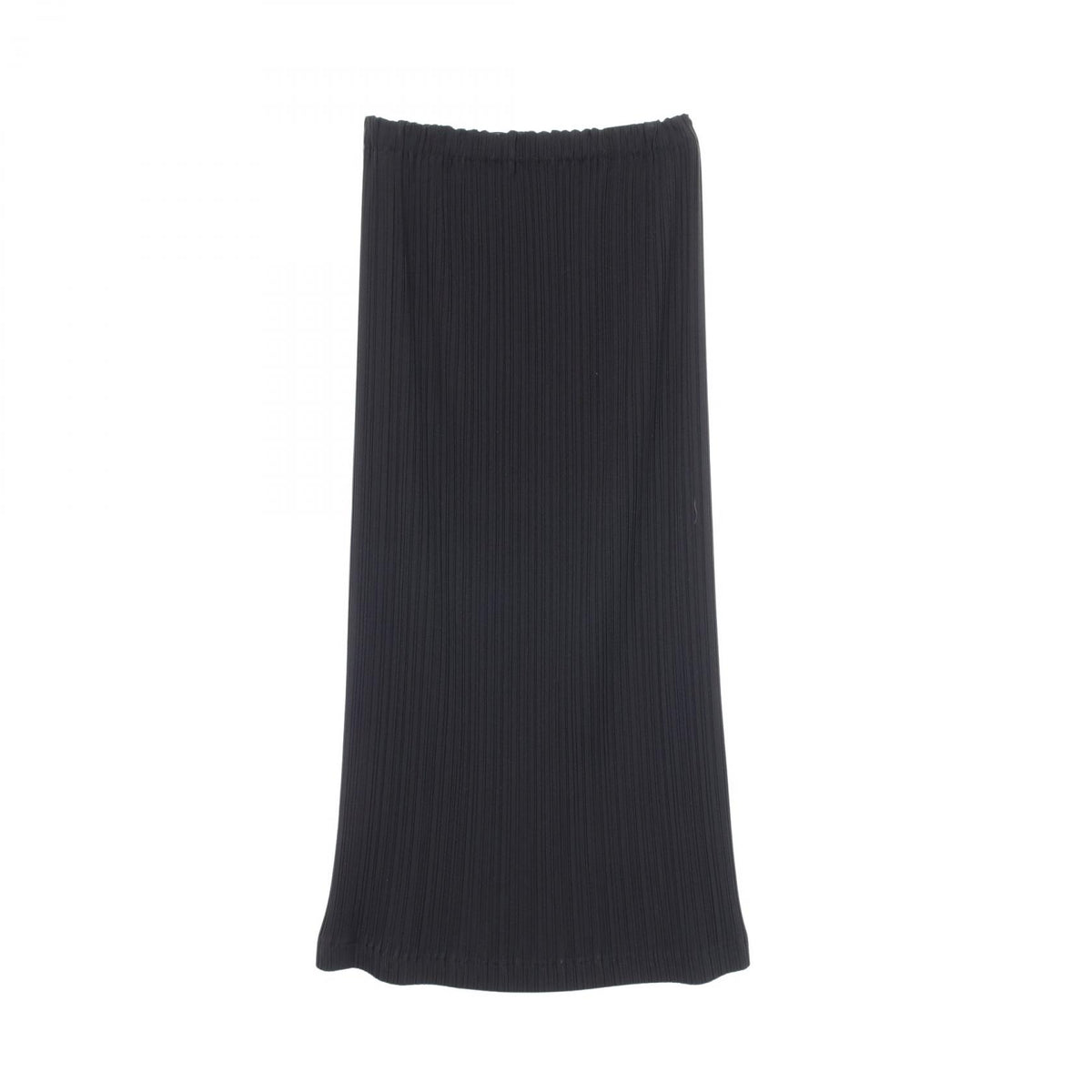 ISSEY MIYAKE Black Pleated Midi Skirt Size S