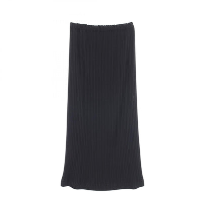 ISSEY MIYAKE Black Pleated Midi Skirt Size S