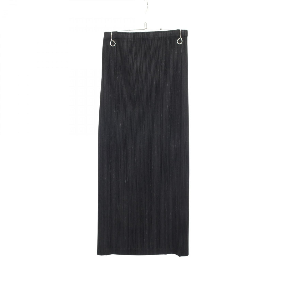 PLEATS PLEASE Pleated Polyester Skirt Black Size 3