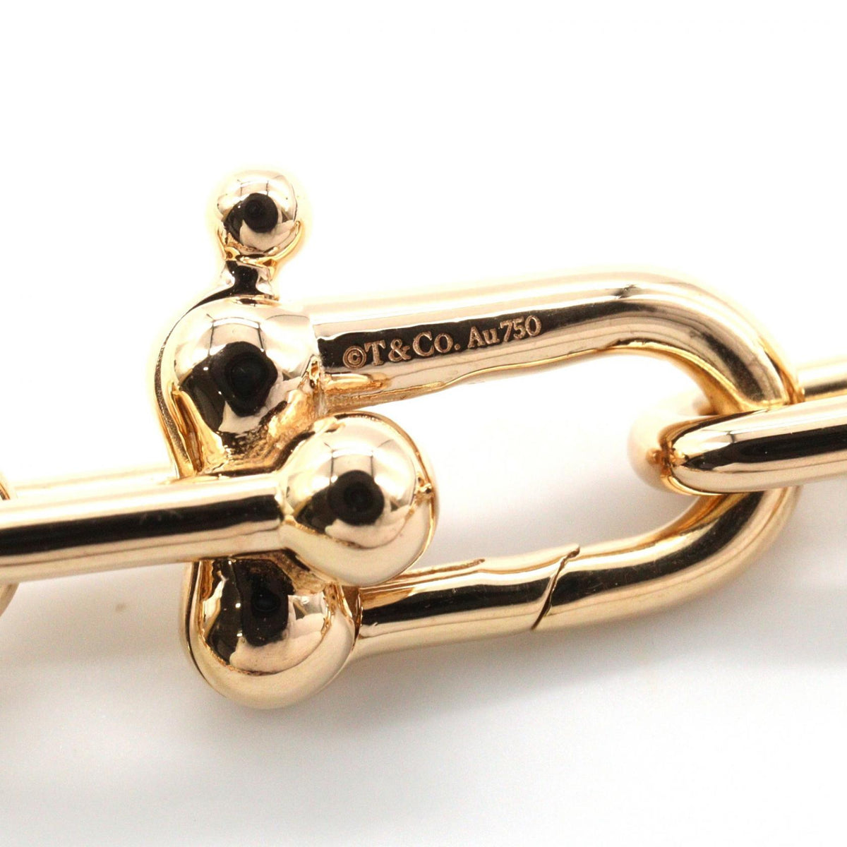TIFFANY&CO Hardware Small K18PG Necklace