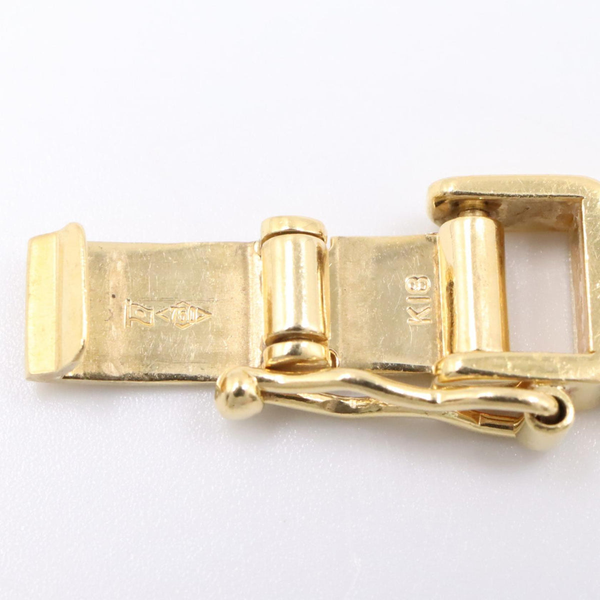 JEWELRY K18 Yellow Gold 12-sided T-cut Kihei Bracelet
