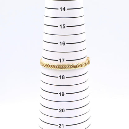JEWELRY K18 Yellow Gold 12-sided T-cut Kihei Bracelet