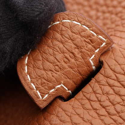 HERMES Evelyne 3 PM Taurillon Clemence Shoulder Bag