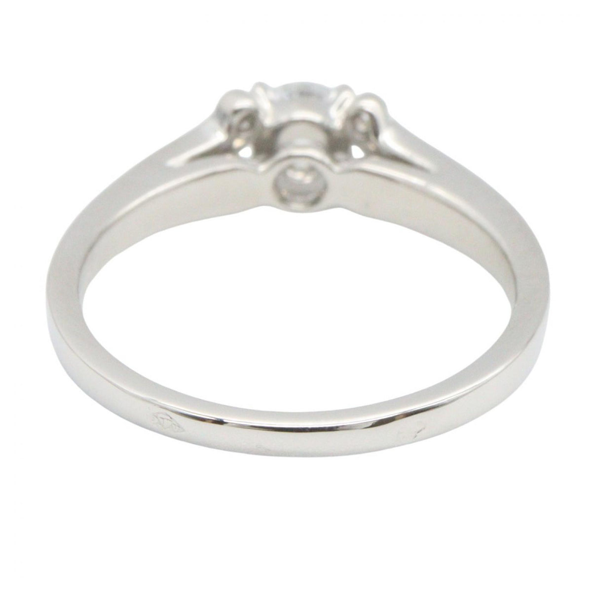 CARTIER Ballerine Diamond Platinum Ring Size JP 5.5