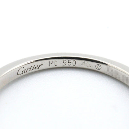 CARTIER Ballerine Diamond Platinum Ring Size JP 5.5