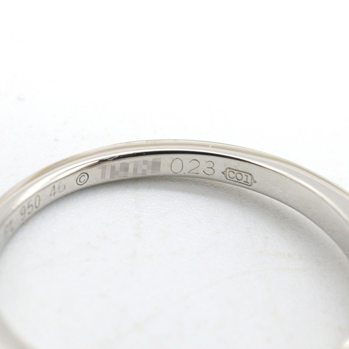 CARTIER Ballerine Diamond Platinum Ring Size JP 5.5