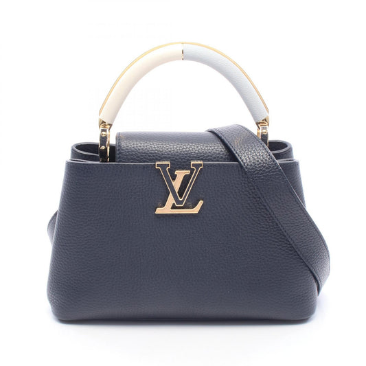LOUIS VUITTON Capucines BB Handbag Navy