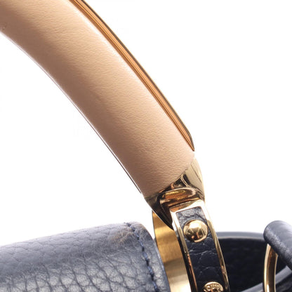 LOUIS VUITTON Capucines BB Handbag Navy