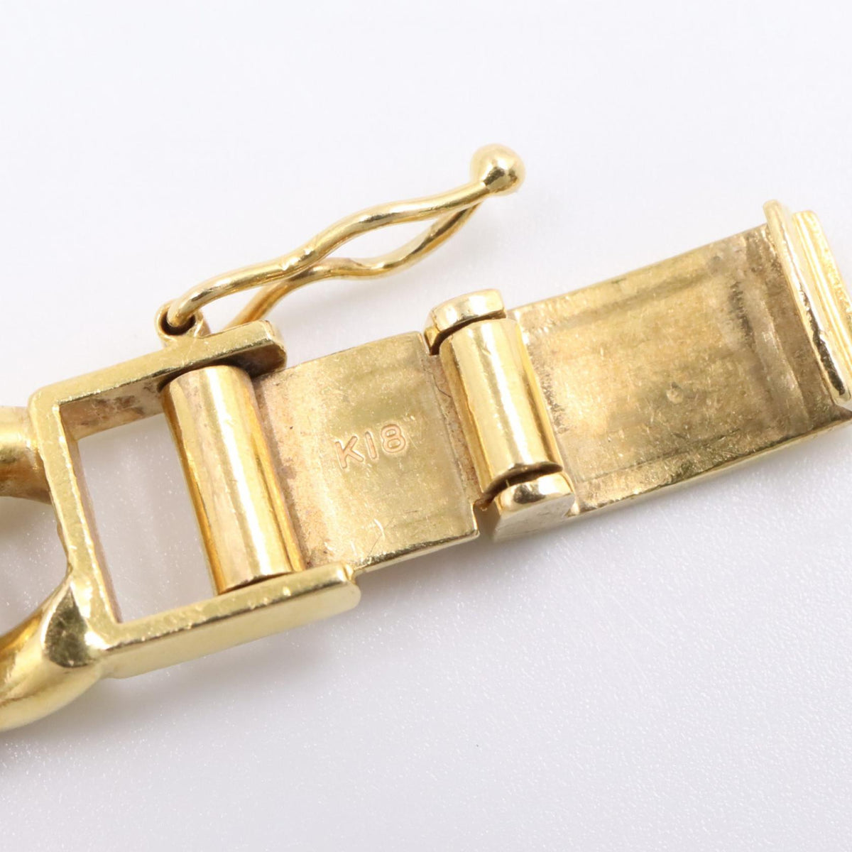 JEWELRY K18 Yellow Gold Curb Chain Bracelet
