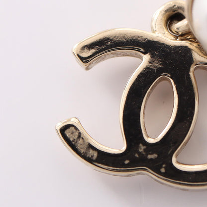 CHANEL Coco Mark Drop Rhinestone Earrings