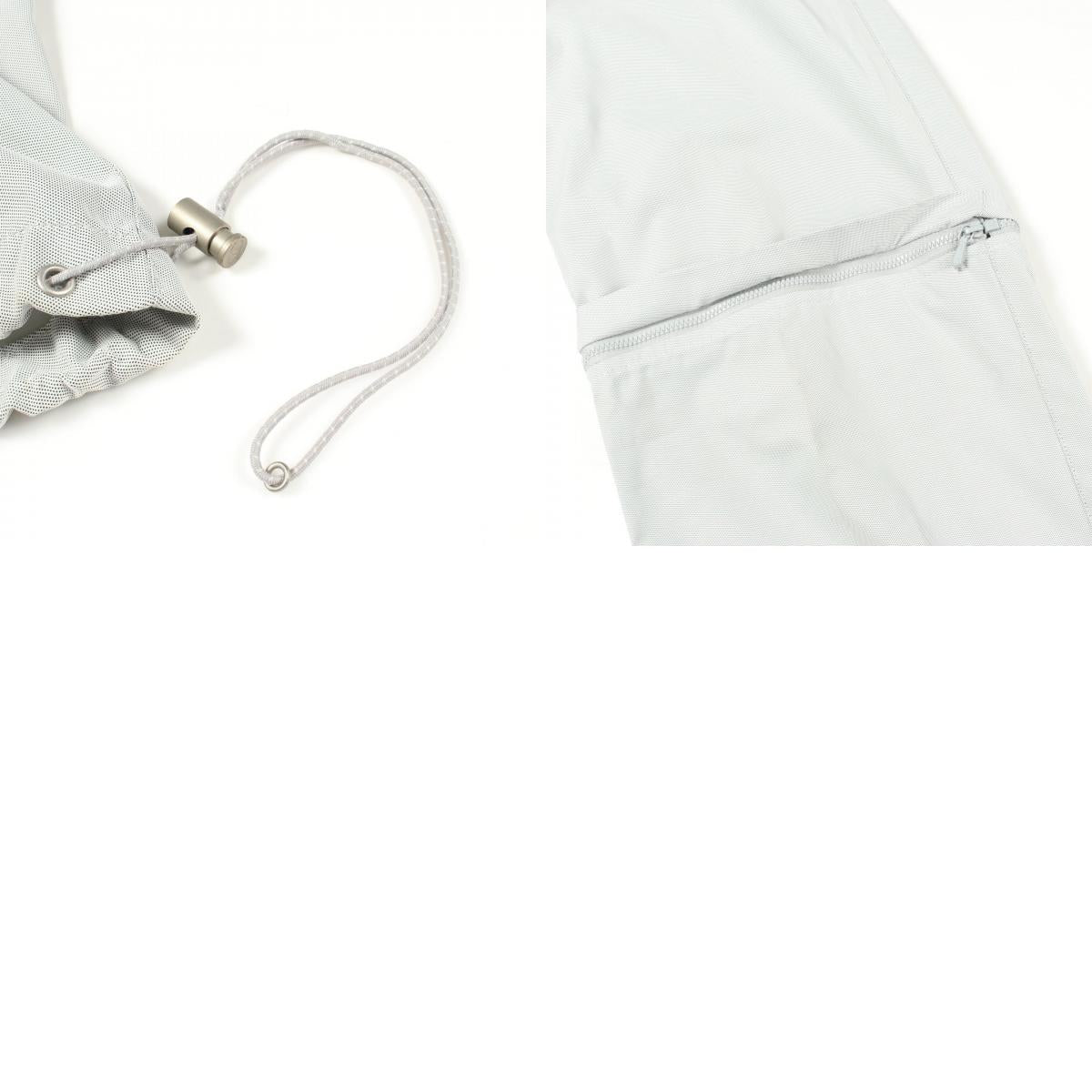 CHANEL Sport Line Nylon Pants Gray Size 40