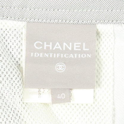 CHANEL Sport Line Nylon Pants Gray Size 40