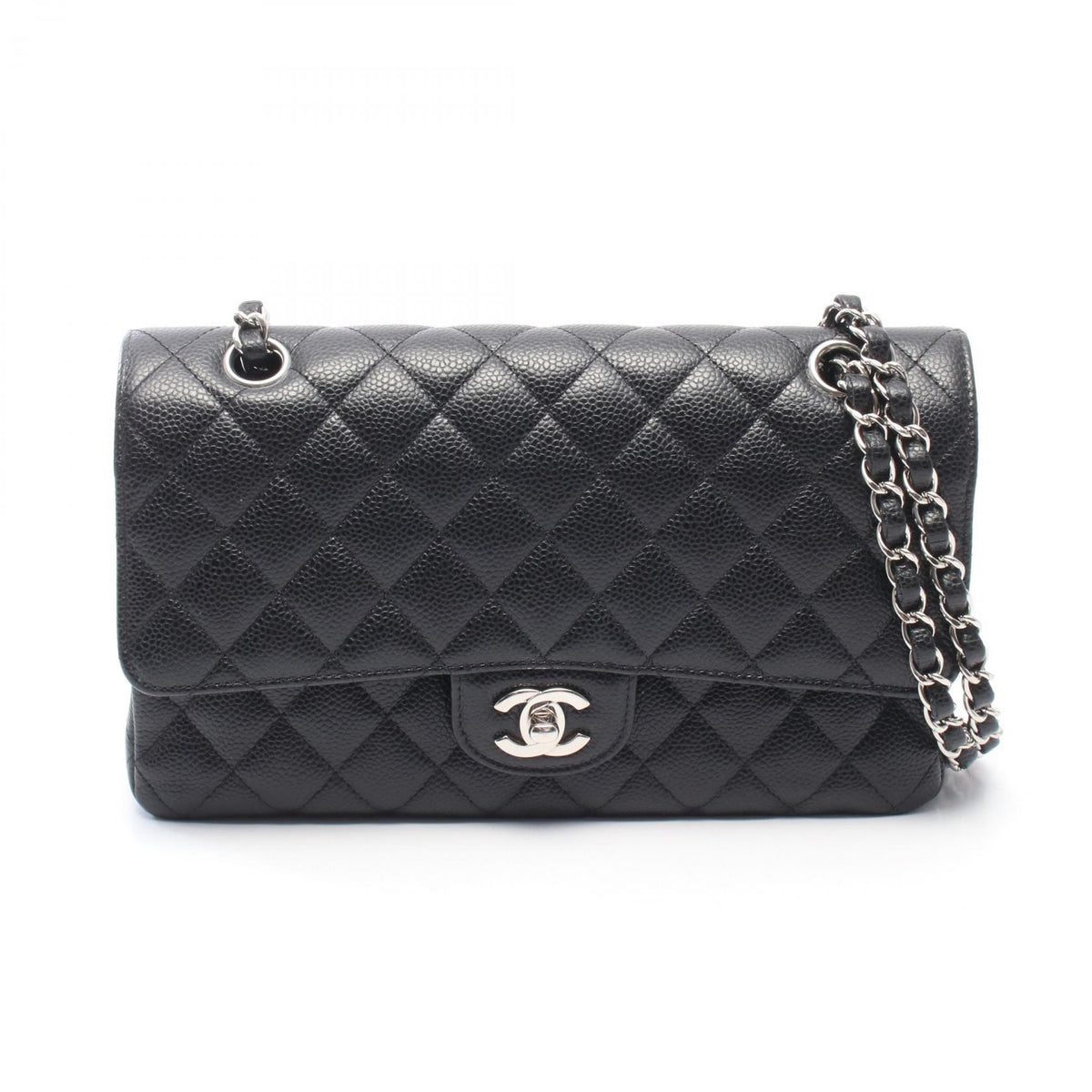 CHANEL Matelasse Double Flap Shoulder Bag