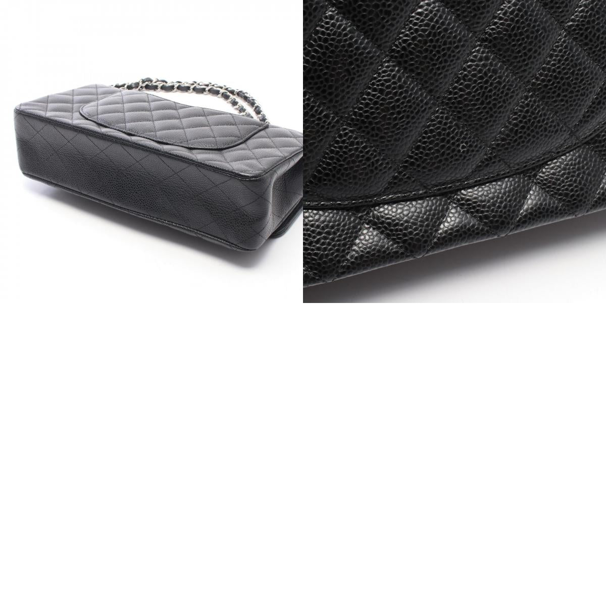 CHANEL Matelasse Double Flap Shoulder Bag